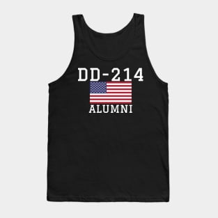 Patriotic DD-214 Alumni Tank Top